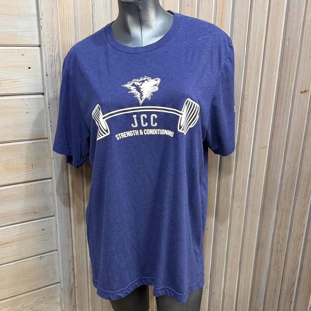 Bella Canvas Navy Strength Tee
